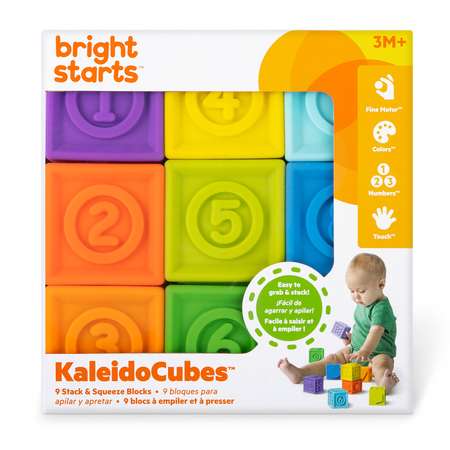 Набор кубиков Bright Starts 9 шт 12616BS