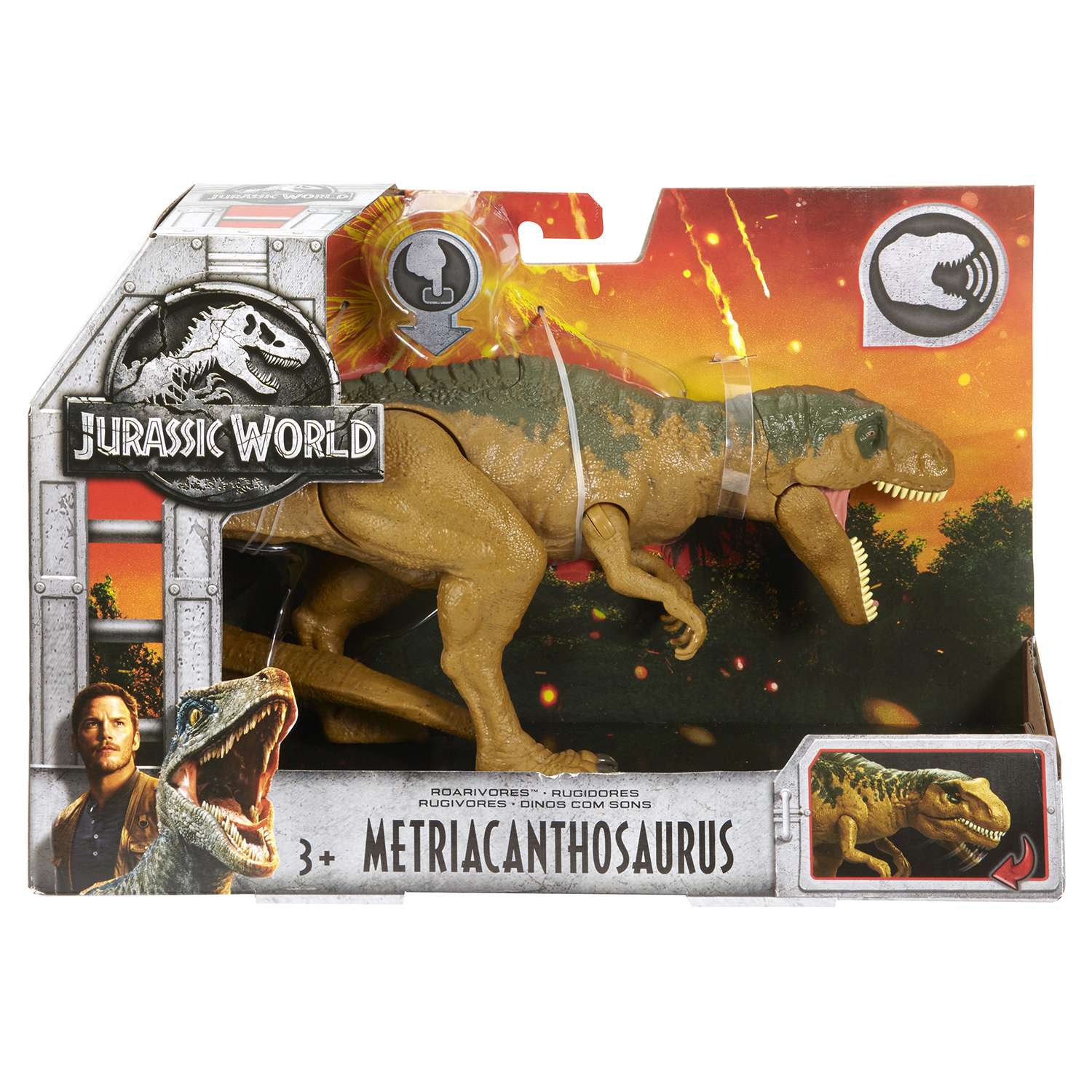 Фигурка Jurassic World Динозавр Метриакантозавр FMM28 - фото 2