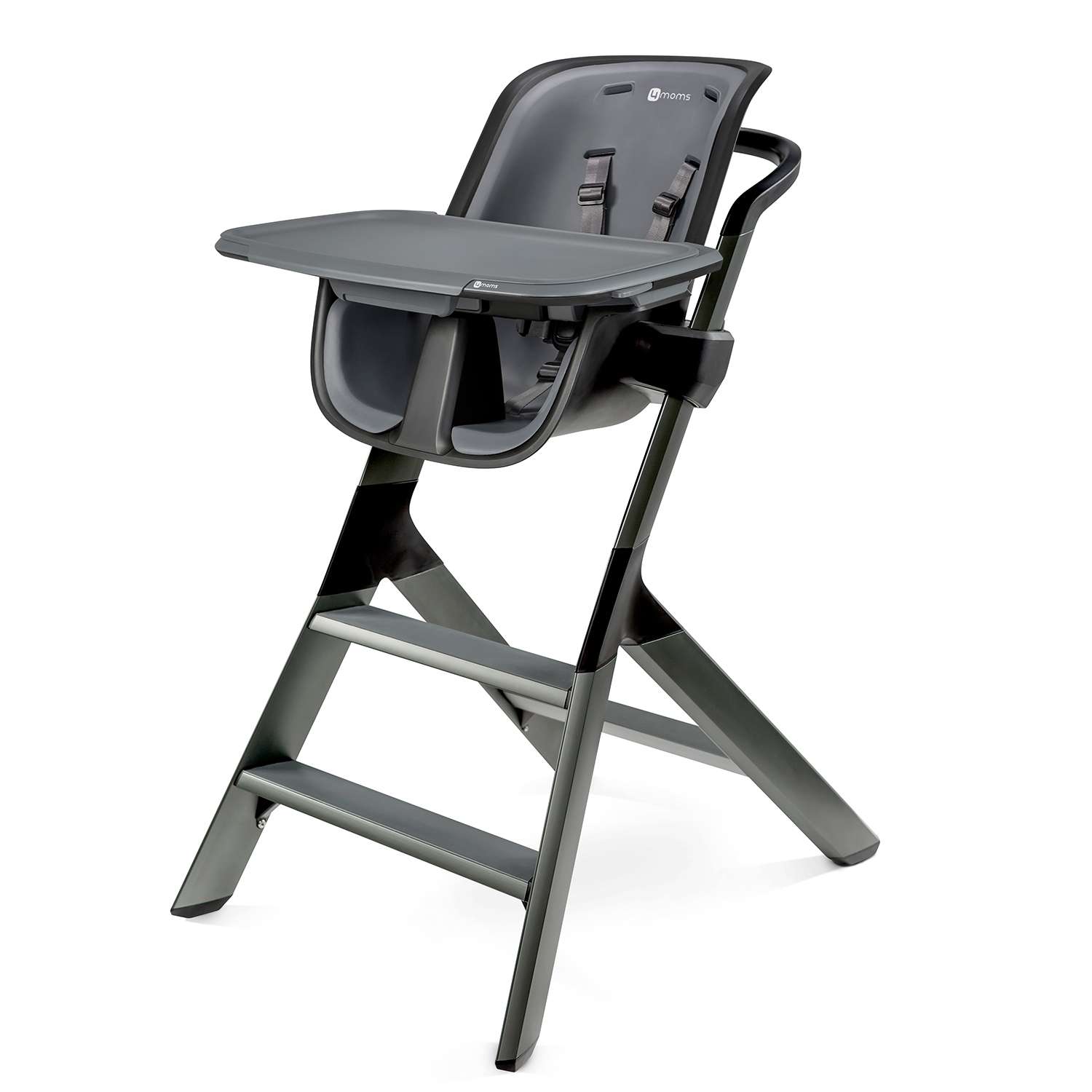 Стульчик для кормления 4Moms High chair 2.1 Черный-Серый - фото 1