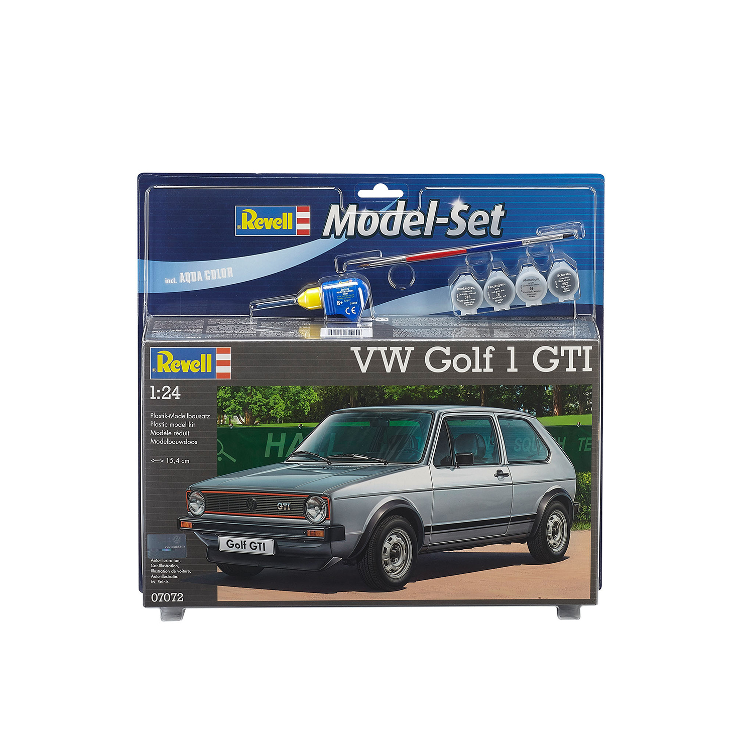 Сборная модель Revell Автомобиль VW Golf 1 GTI 67072 - фото 3