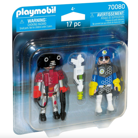 Набор фигурок Playmobil Офицер космической полиции и вор