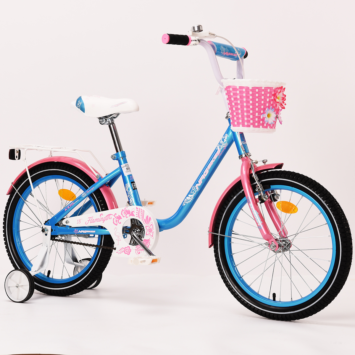 Велосипед NRG BIKES Flamingo 18 blue-pink - фото 9