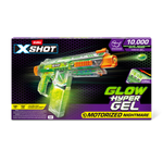 Игровой набор для стрельбы Zuru XSHOT  Hypergel glow in the dark Бластер Найтмер + 10000 светящихся гелевых шарика