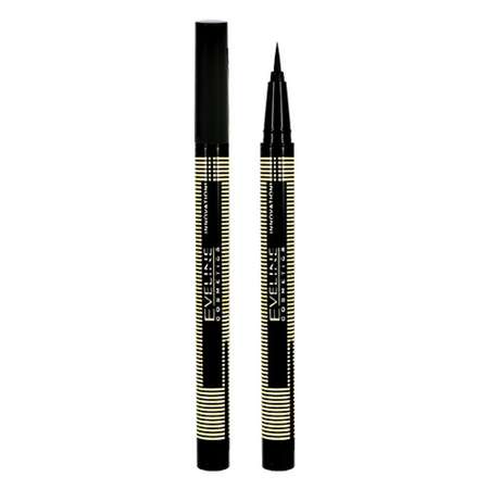 Подводка-фломастер EVELINE Precise brush liner ультрастойкий