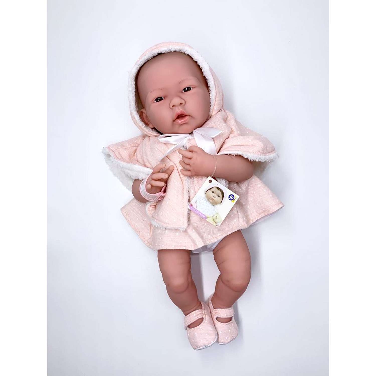 Кукла JC TOYS виниловая 38см Newborn «18065» JC18065 - фото 1