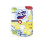 Блок для очищения унитаза Domestos Power 5 свежесть лайма 55гр