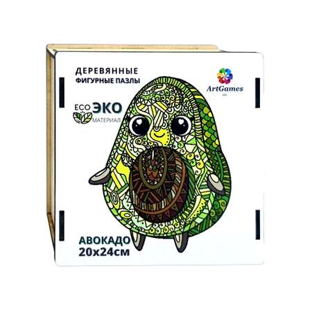 Пазл деревянный ArtGames eco Авокадо