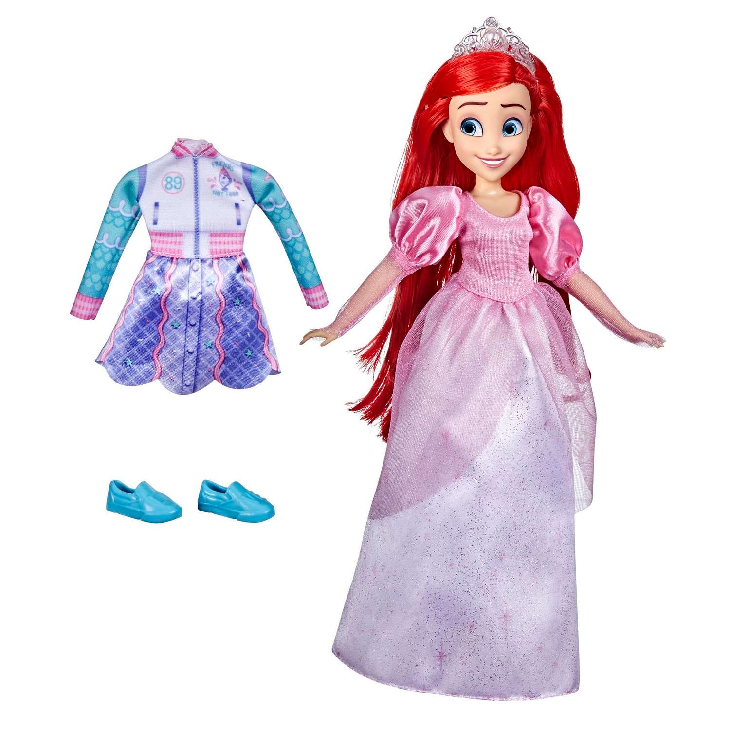 Кукла Disney Princess Disney Princess Hasbro Комфи Ариэль 2наряда F23665X0 F23665X0 - фото 1