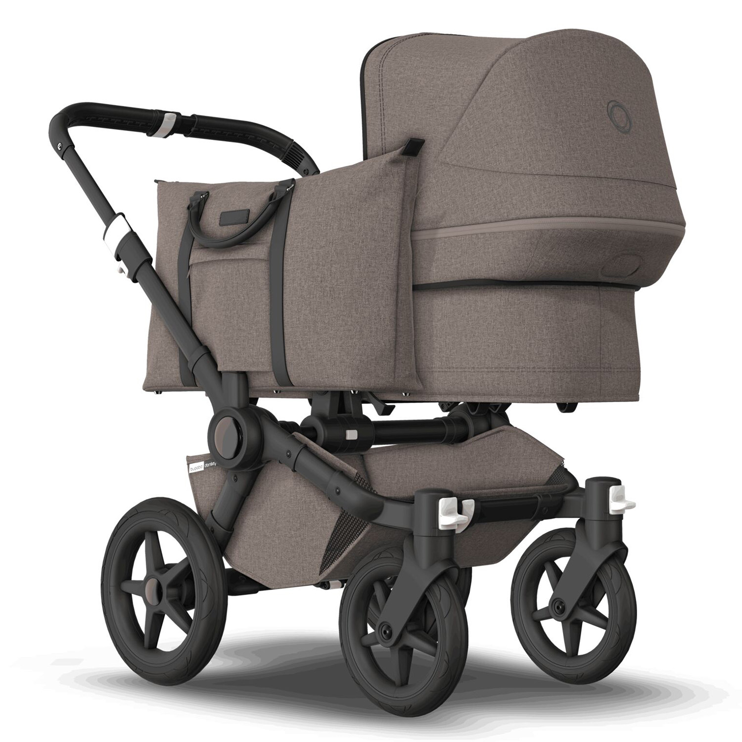 Коляска 2 в1 Bugaboo Donkey3 Complete Mineral Black-Taupe 189154AM01 - фото 19