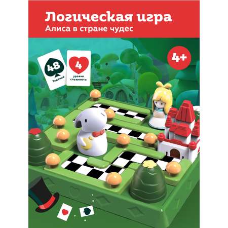 Настольная игра ON TIME логическая. Алиса в стране Чудес