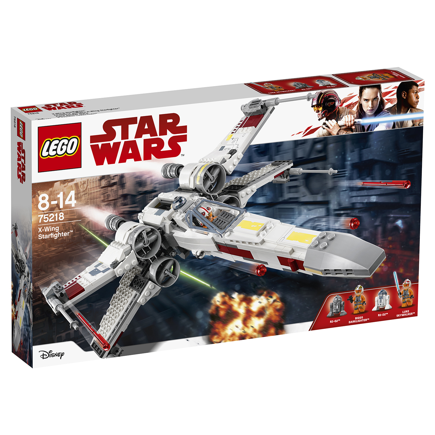 Конструктор LEGO Star Wars Звёздный истребитель типа Х 75218 купить по цене  7999 ₽ в интернет-магазине Детский мир