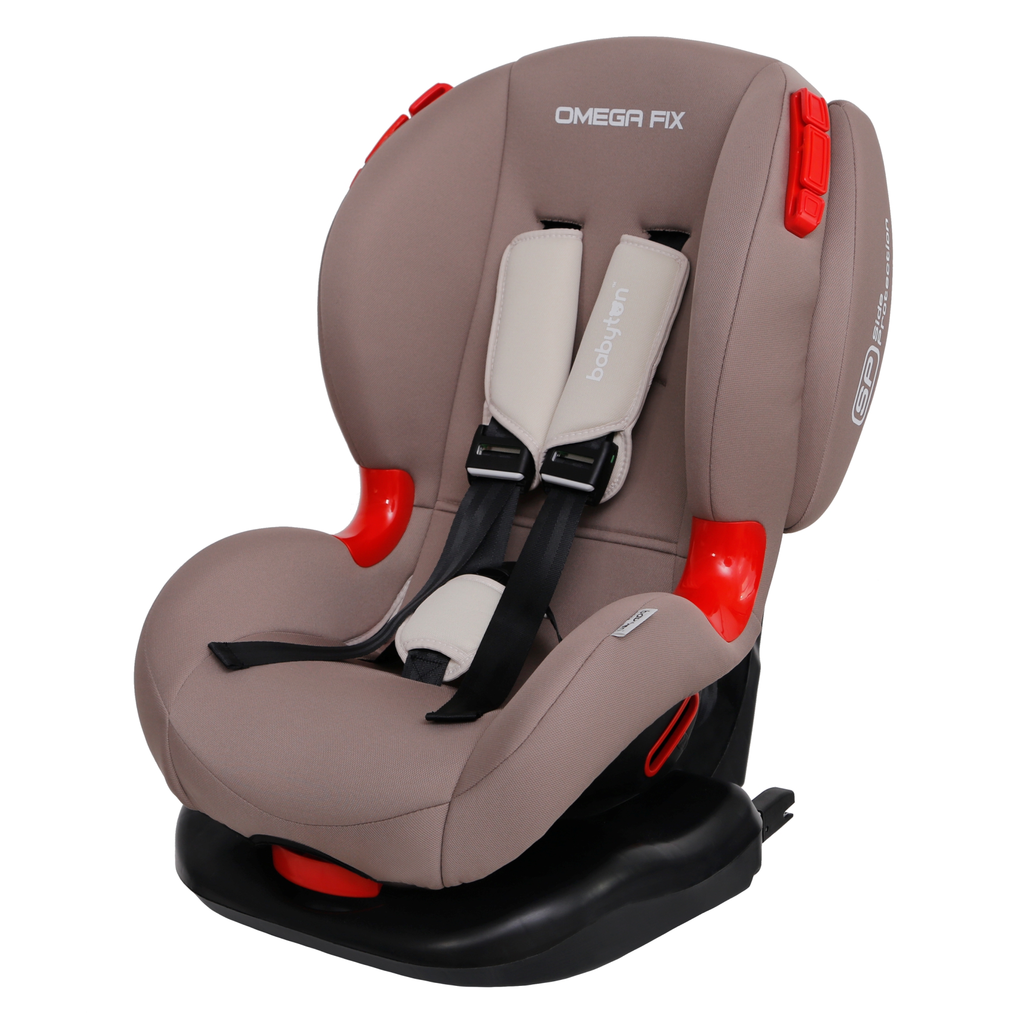 Автокресло Babyton Omega Fix Mokko Isofix 1/2 (9-25 кг) - фото 22