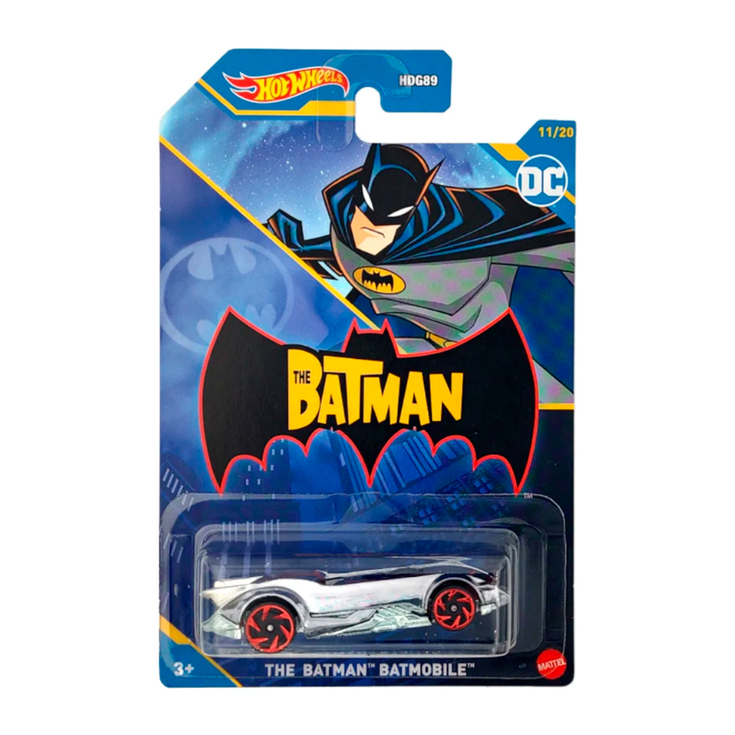 Игрушечная машинка Hot Wheels коллекция бэтмен the batman batmobile