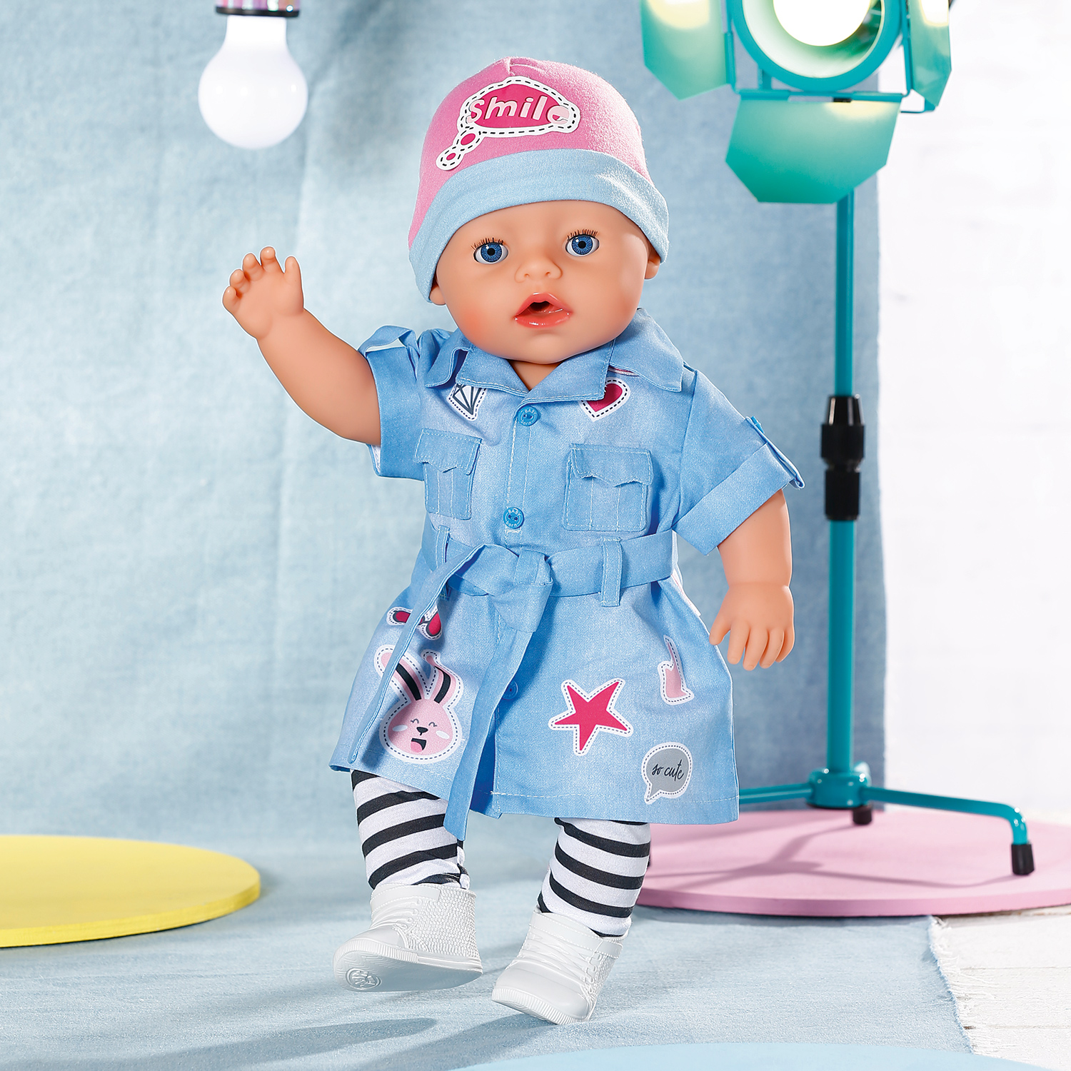 Набор игровой Baby Born Одежда джинсовая для кукол 43см 41288 41288 - фото 4