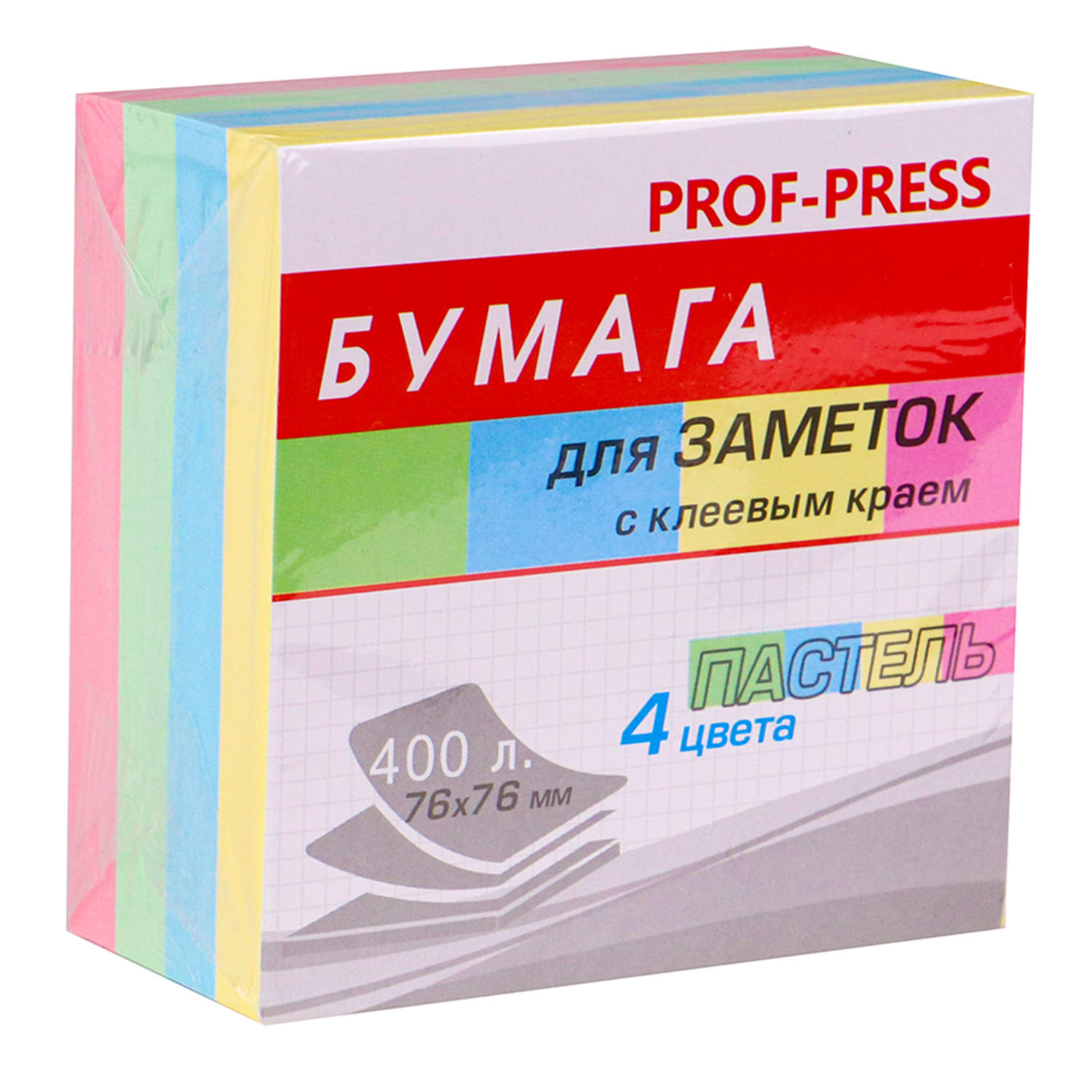 Бумага для заметок Prof-Press с клеевым краем - фото 1