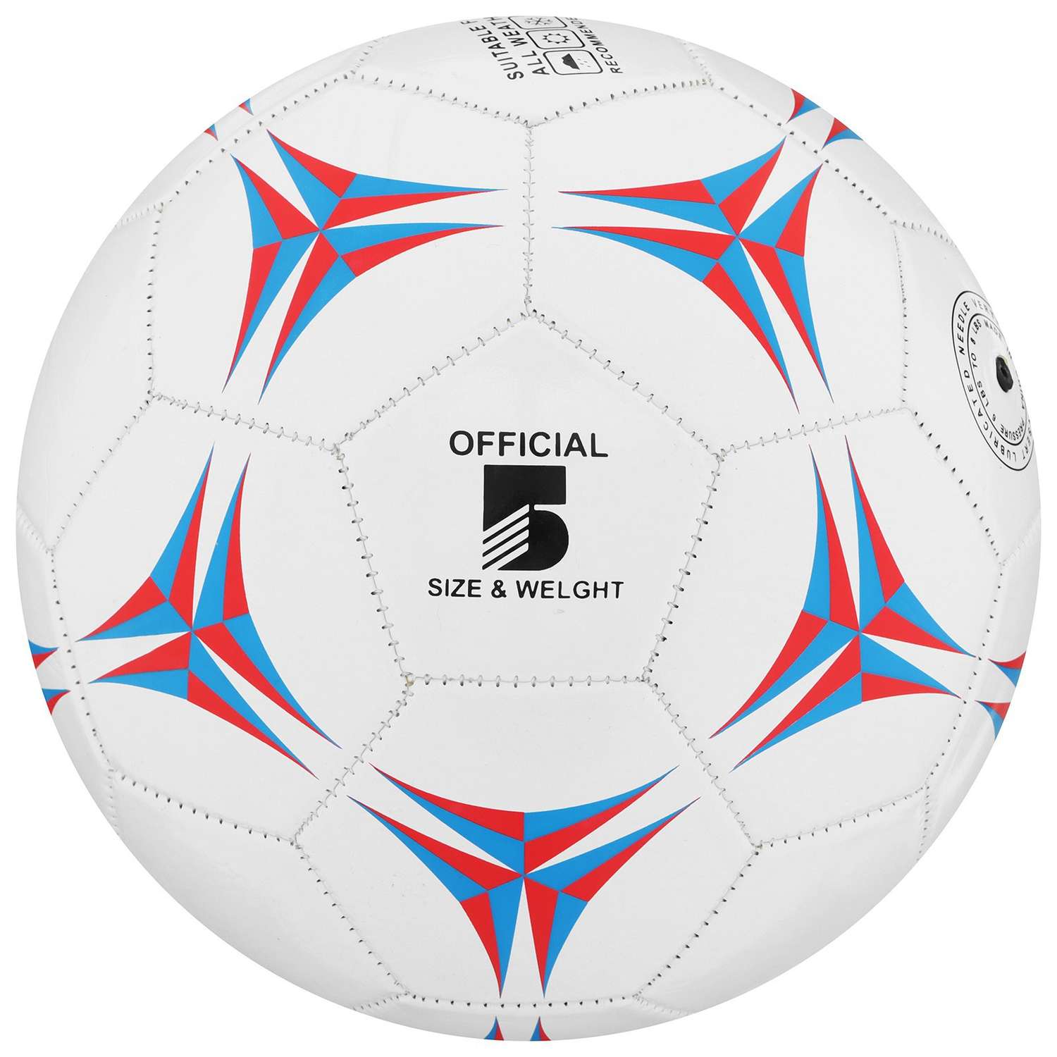 Мяч Sima-Land футбольный. ПВХ. машинная сшивка. 32 панели. размер 5. 272 г - фото 3