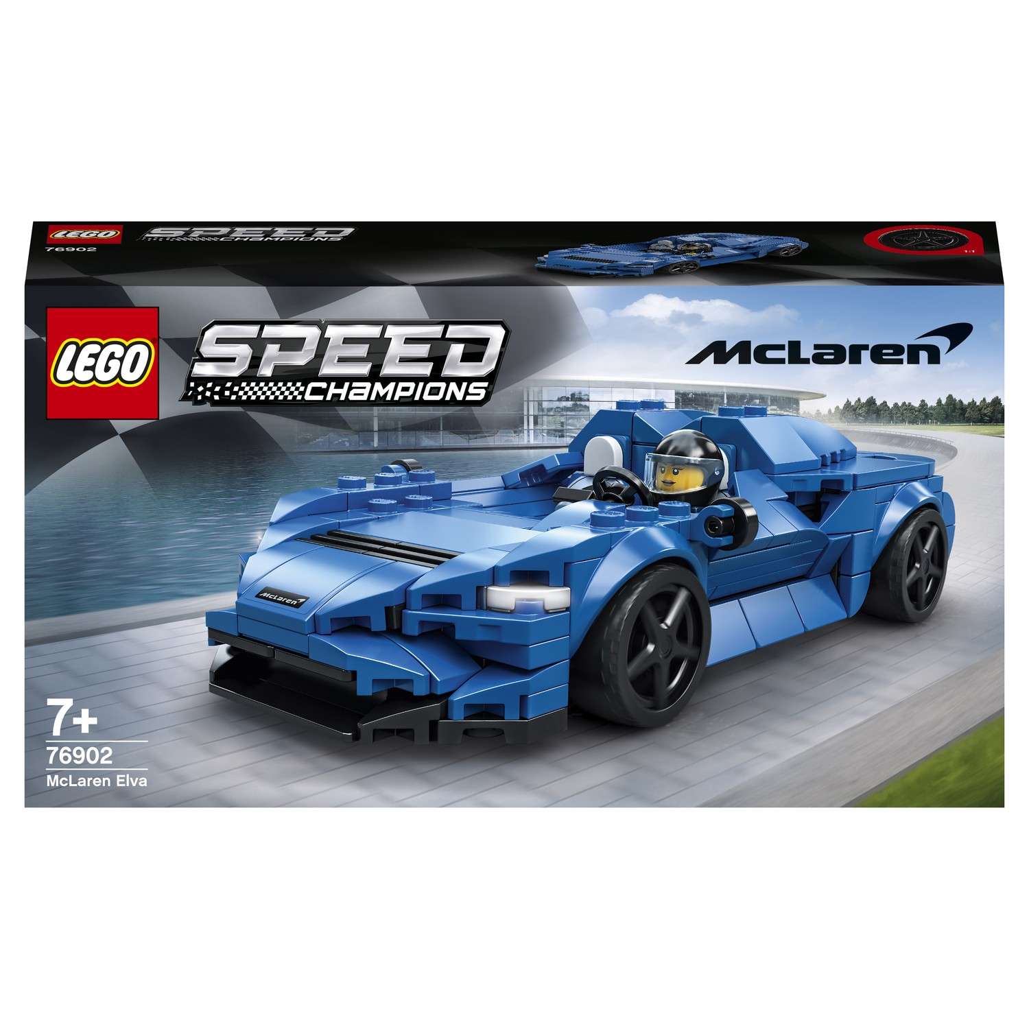 Конструктор LEGO Speed Champions McLaren Elva 76902 - фото 2