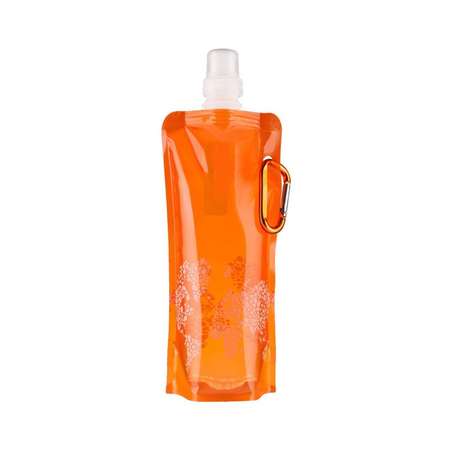 Бутылка для воды Seichi складная оранжевая