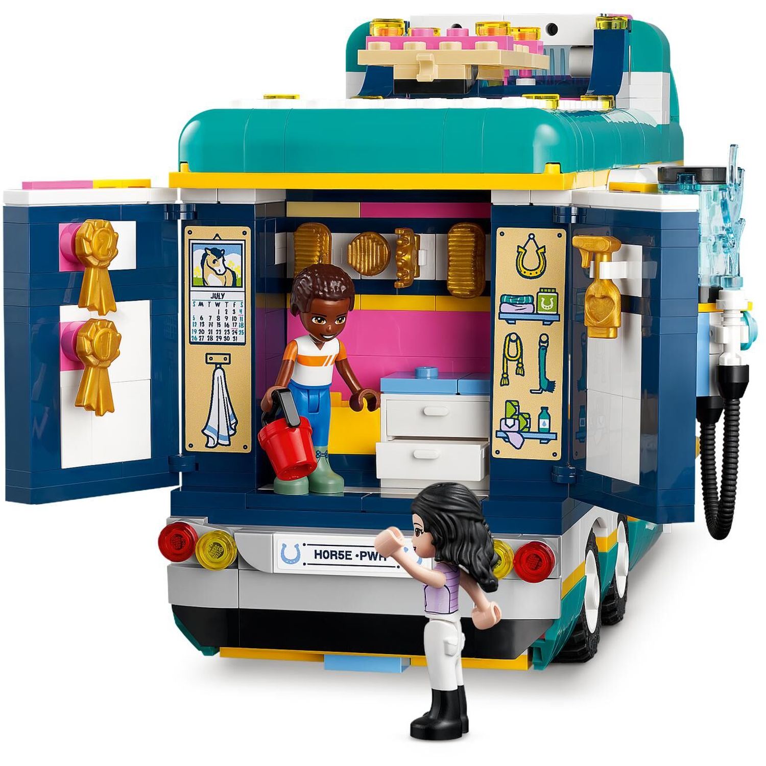 Конструктор LEGO Friends Horse Show Trailer 41722 - фото 5