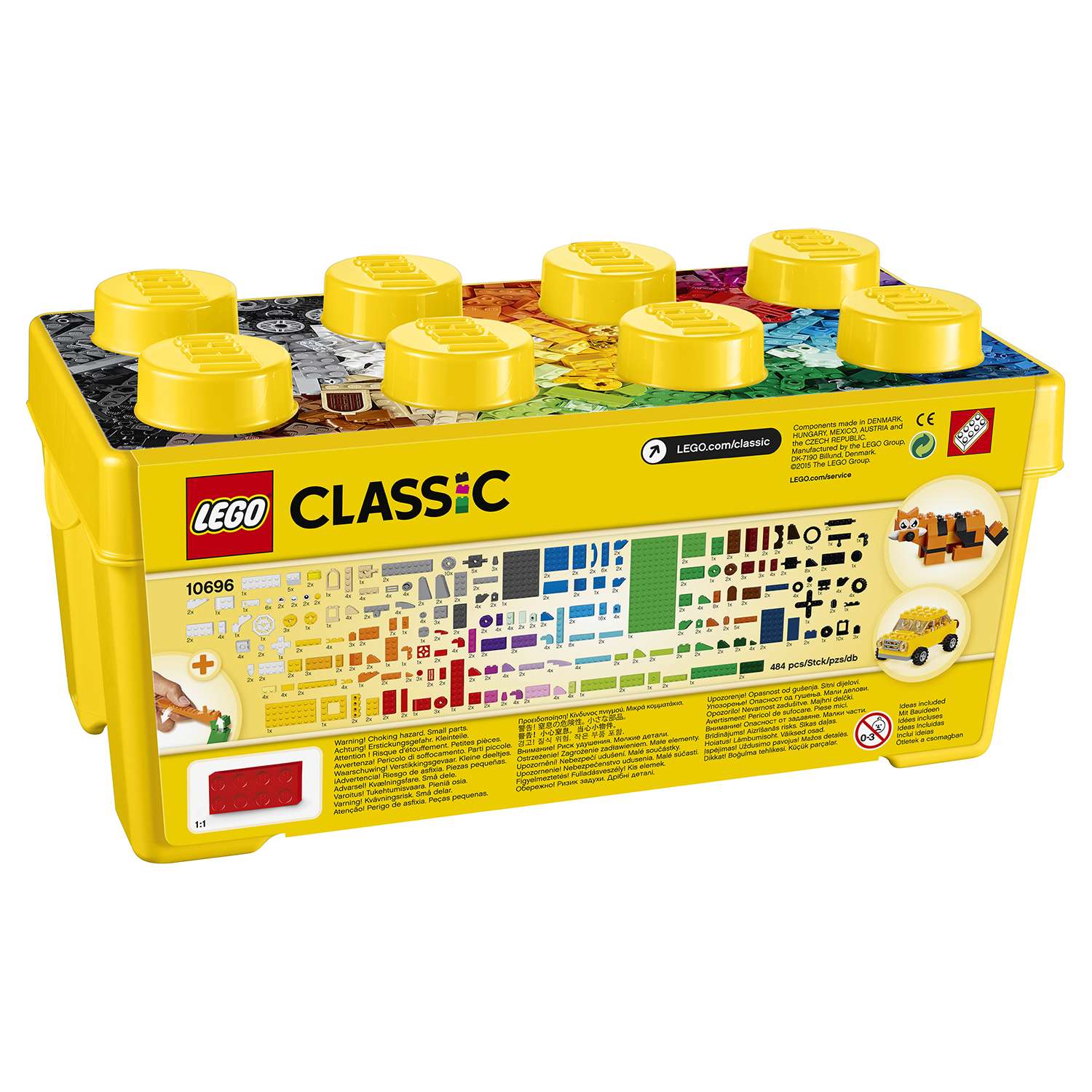 Конструктор LEGO Classic Набор для творчества среднего размера (10696) - фото 3