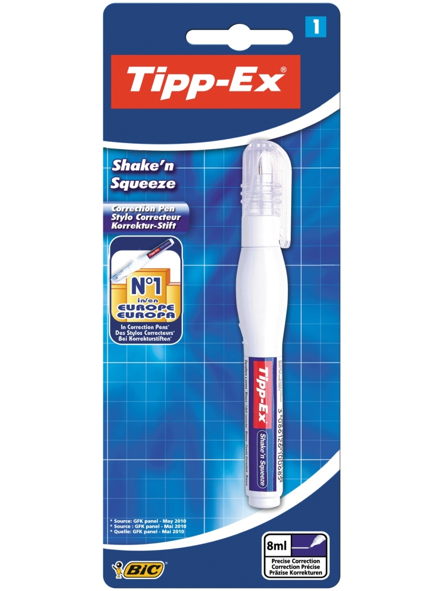 Корректор BIC Tipp-Ex 8 мл - фото 1