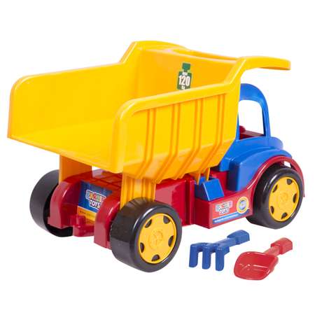 Автомобиль грузовик игрушечный Zarrin Toys MineTrack 120 и набор песочный
