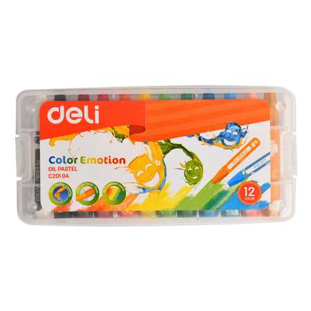 Пастель масляная Deli Color Emotion 12цветов EC20104