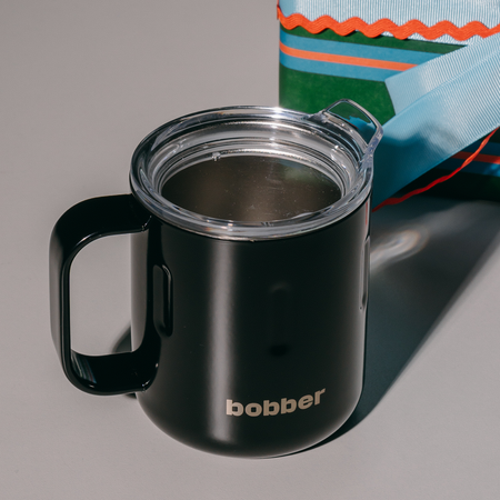 Термокружка 300 мл для напитков Bobber Mug черный