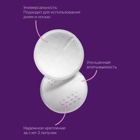 Вкладыши для бюстгальтера Philips Avent 60шт SCF254/61