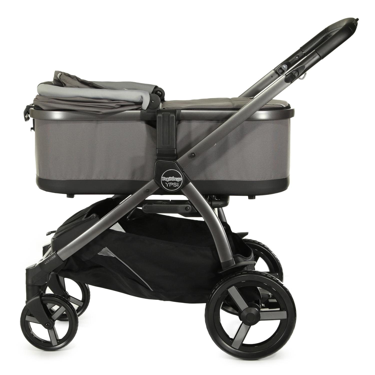 Коляска 2в1 Peg-Perego Ypsi Classic Grey - фото 5