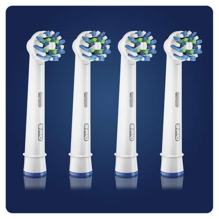 Насадки для электрической зубной щетки Oral-B Cross Action 4шт