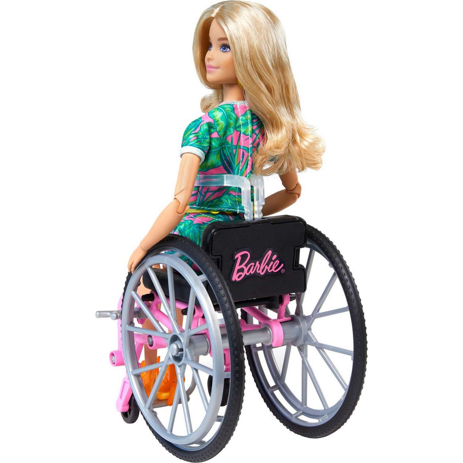 Кукла Barbie Игра с модой в инвалидном кресле GRB93 GRB93 - фото 4