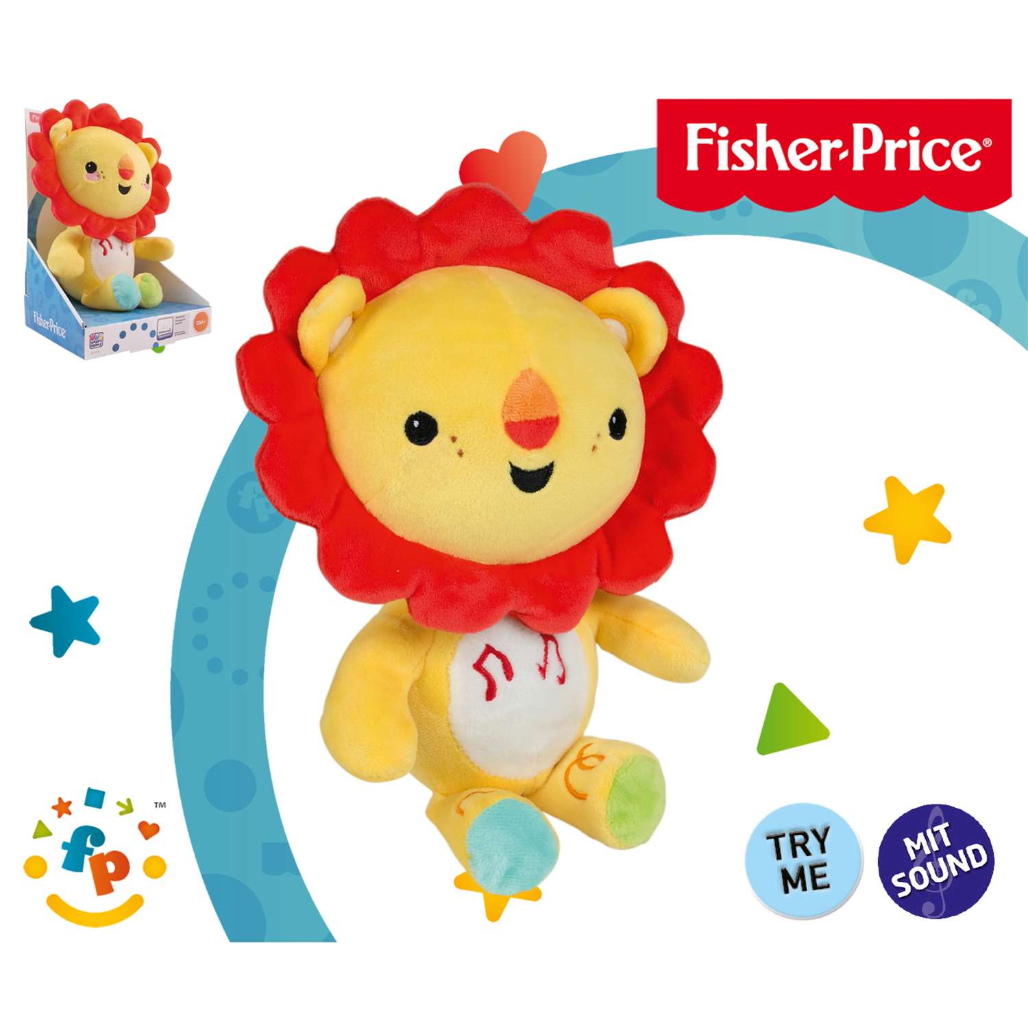 Игрушка Fisher Price Лев музыкальная 40916 - фото 3