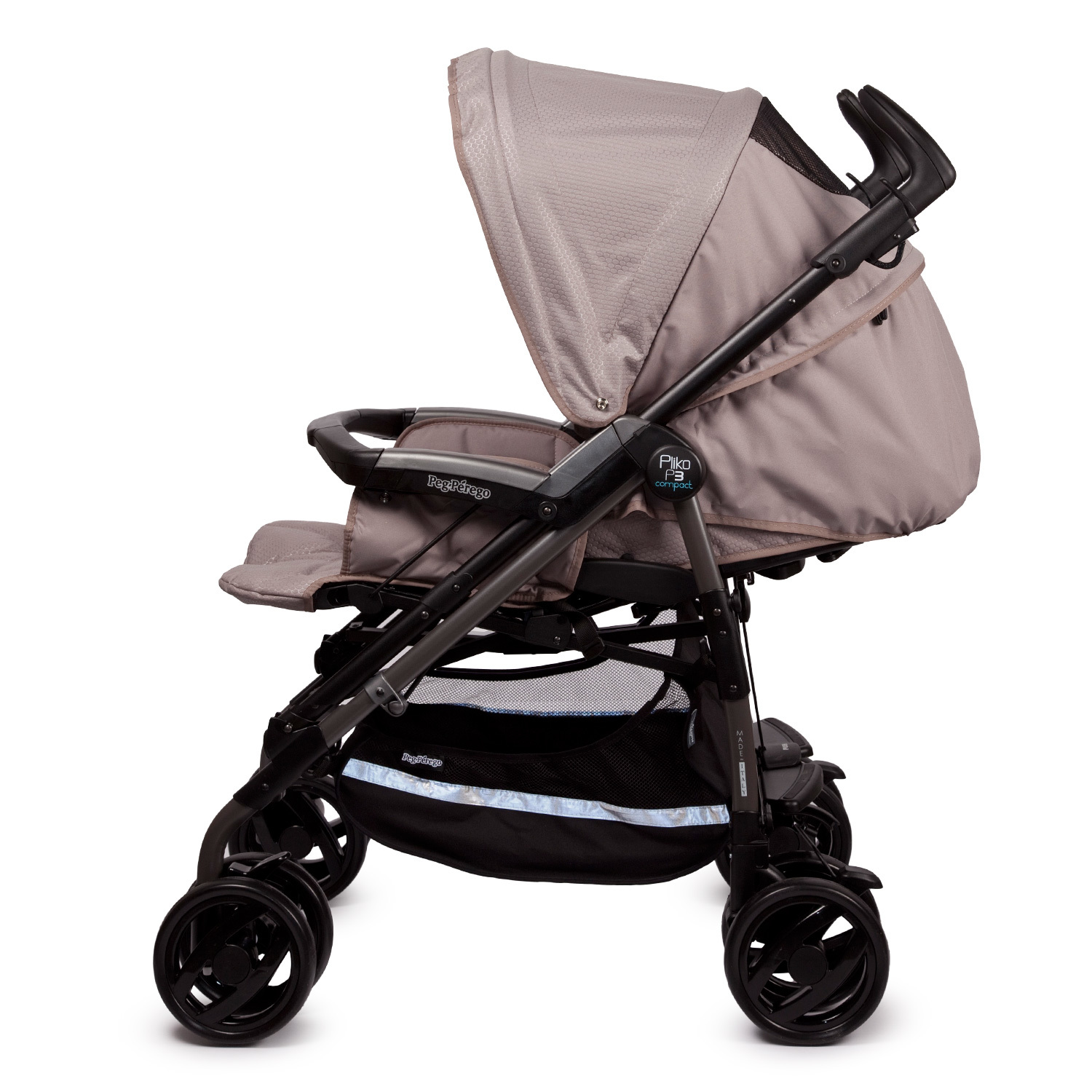 Прогулочная коляска Peg-Perego Pliko P3 Compact Classico Mod Beige - фото 2