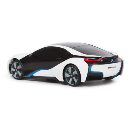 Машина Rastar РУ 1:24 BMW I8 UV Photochromic Series Белая-Желтая 48400-UV