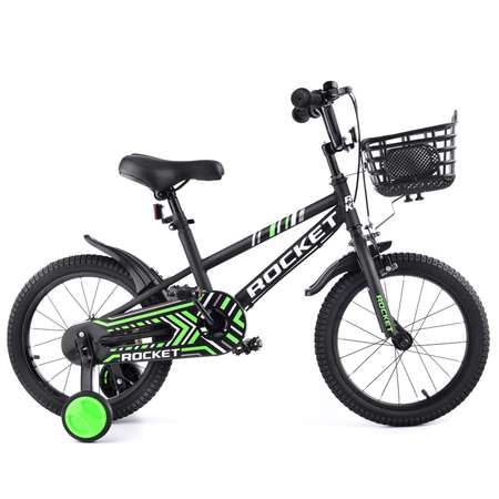 Велосипед детский 2-х колесный ROCKET 16 дюймов модель 2023 года R0106_ЧЗ