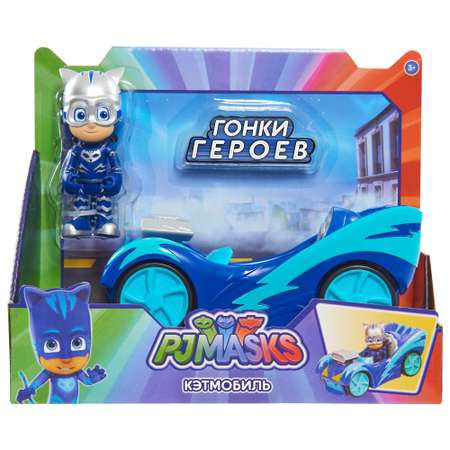 Набор игровой PJ masks фигурка и машинка Кэтмобиль 35562