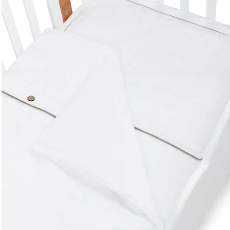 Комплект постельного белья Happy Baby 2предмета White 87535