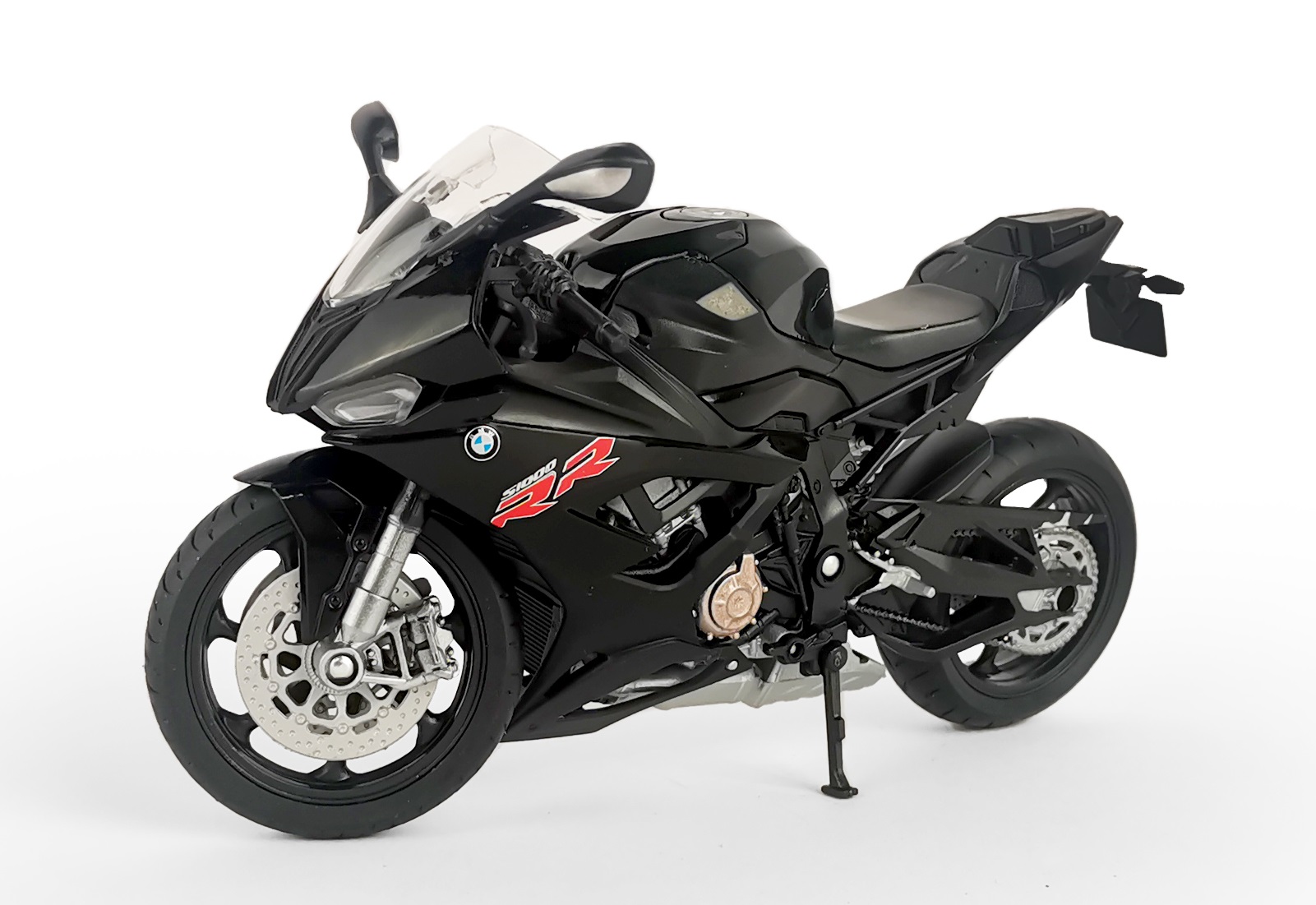 Мотоцикл Welly BMW S1000 RR 1:12 без механизмов черный 62207GW - фото 4