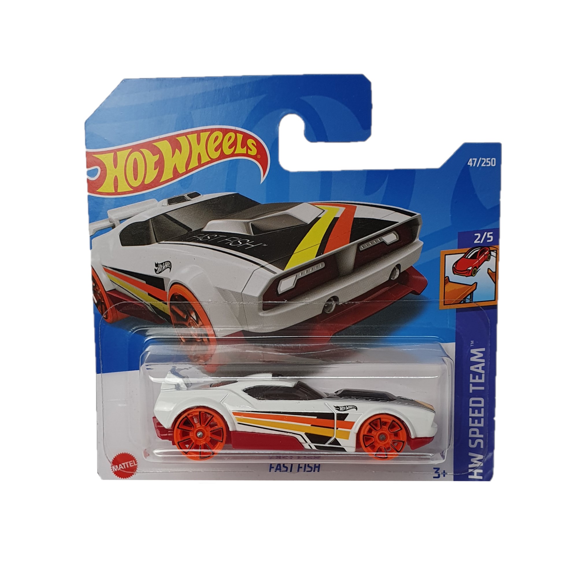 Машинка Hot Wheels FAST FISH Серия HW SPEED TEAM 1803 - фото 1