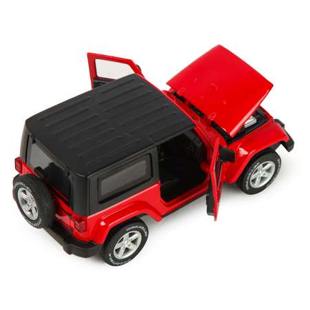 Машинка Mobicaro 1:32 Jeep Wrangler Красная 68331