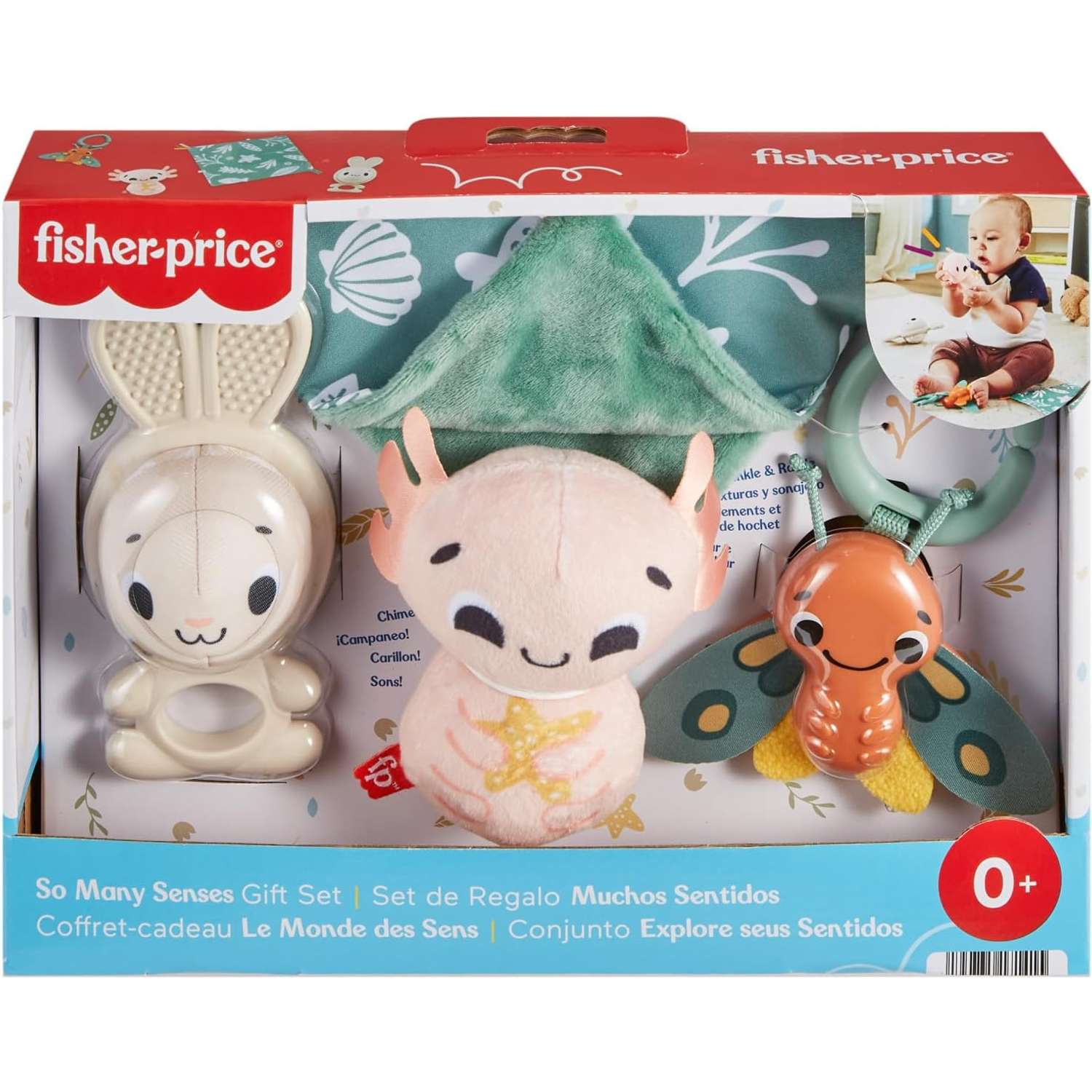 Набор Fisher-Price Тактильные зверушки HRB17 - фото 5