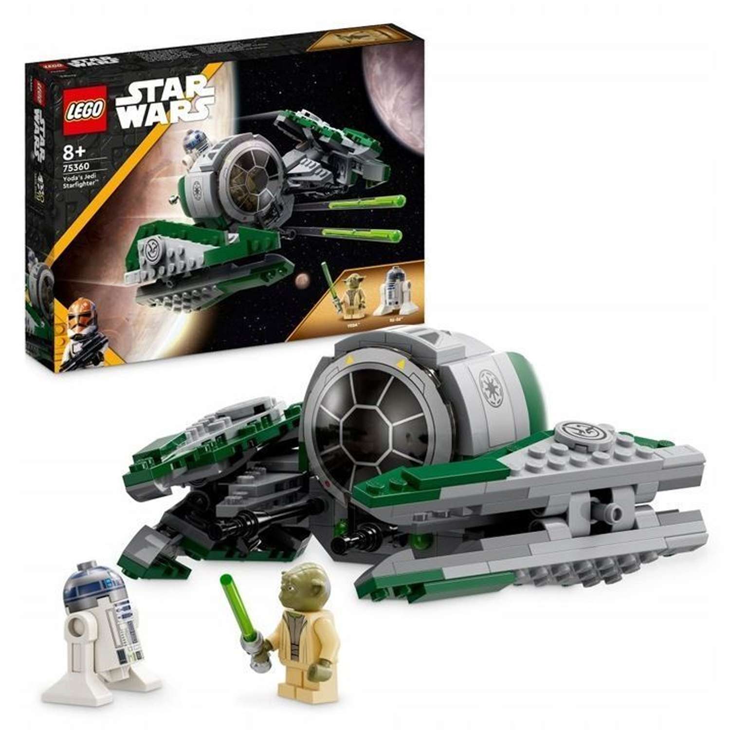 Конструктор детский LEGO Star Wars Джедайский истребитель Йоды 75360 - фото 1