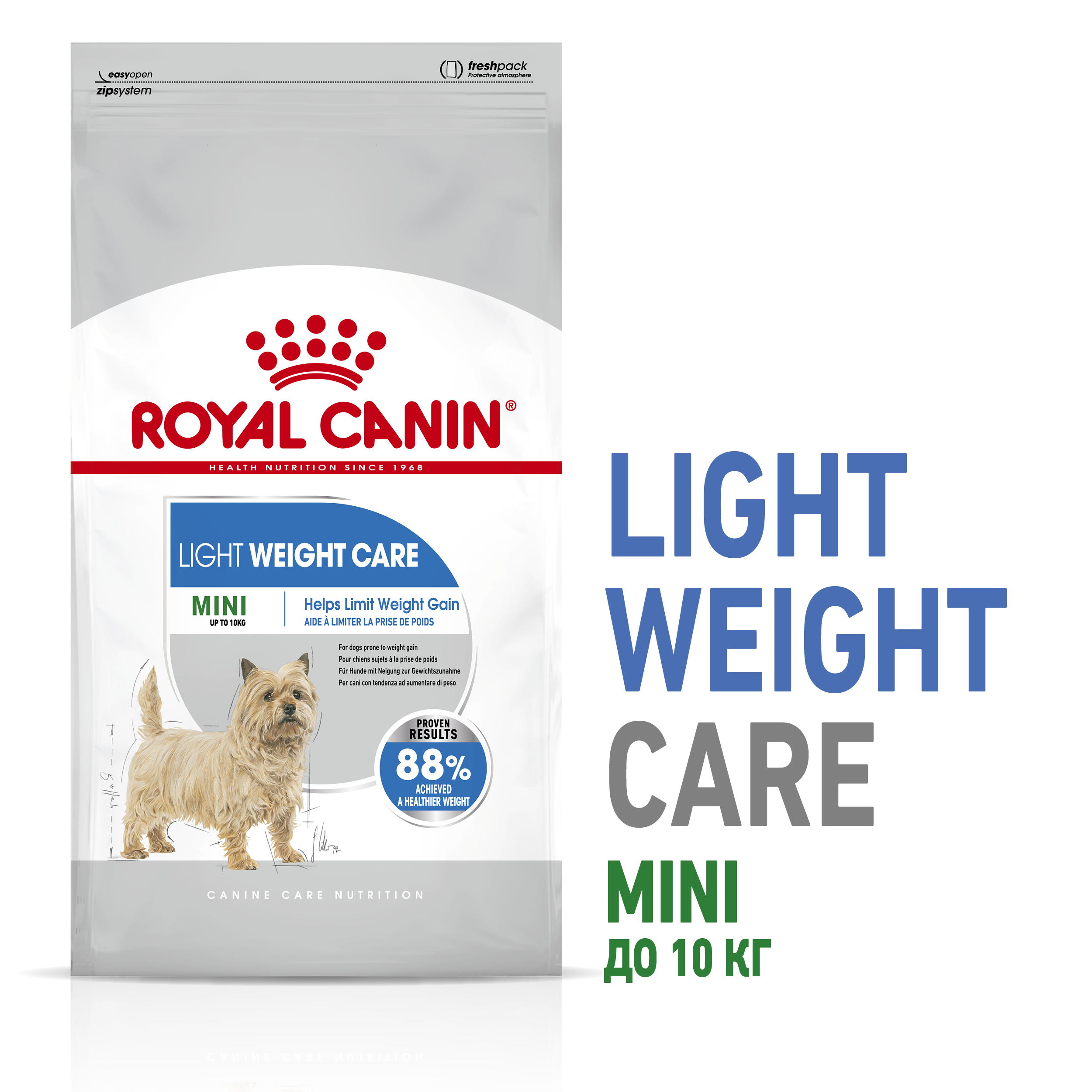 Корм для собак ROYAL CANIN Mini Light Weight Care мелких пород с избыточным весом 3кг - фото 4