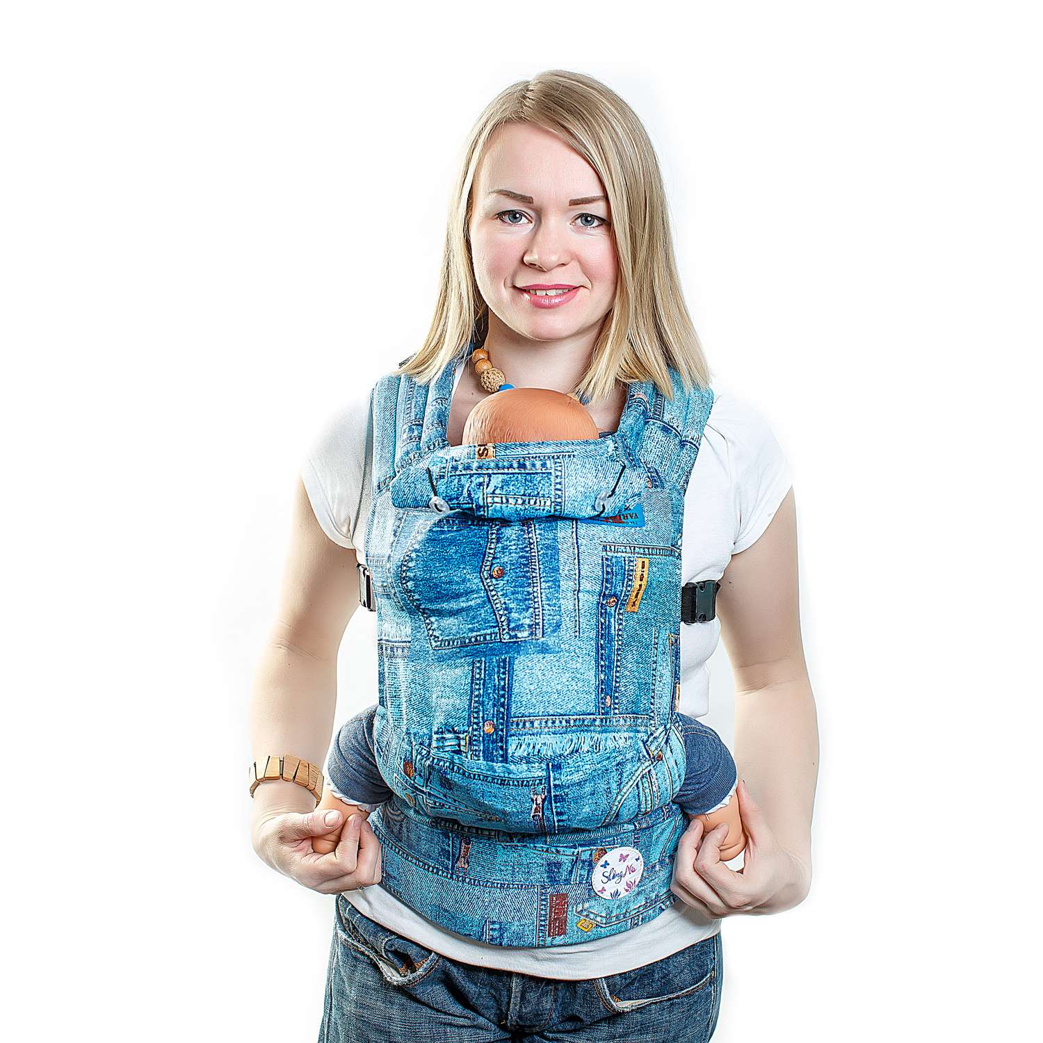 Эрго-рюкзак SlingMe Комфорт с 4 месяцев без намотки от 7 до 20 кг - фото 1