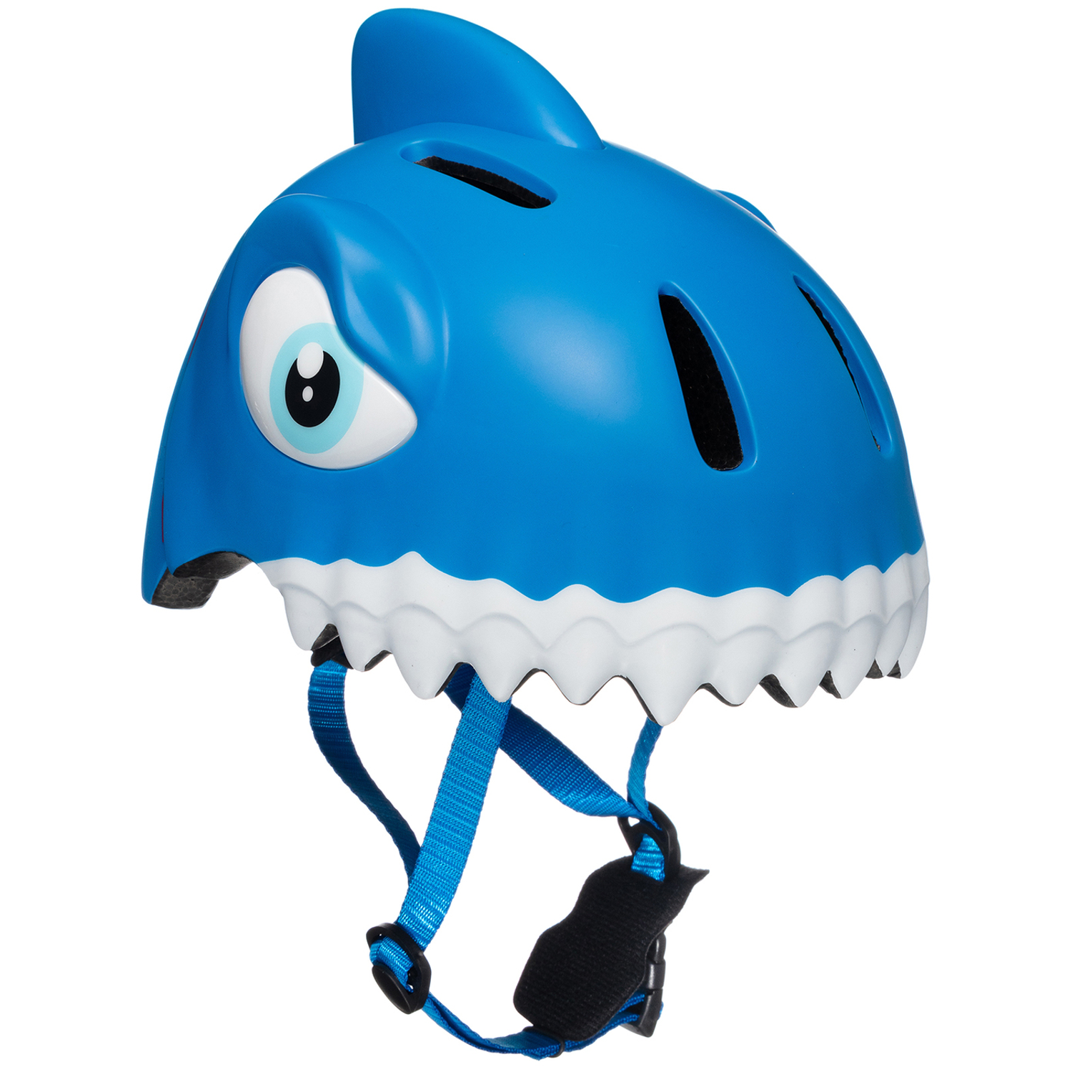 Шлем защитный Crazy Safety Blue Shark с механизмом регулировки размера 49-55 см - фото 3