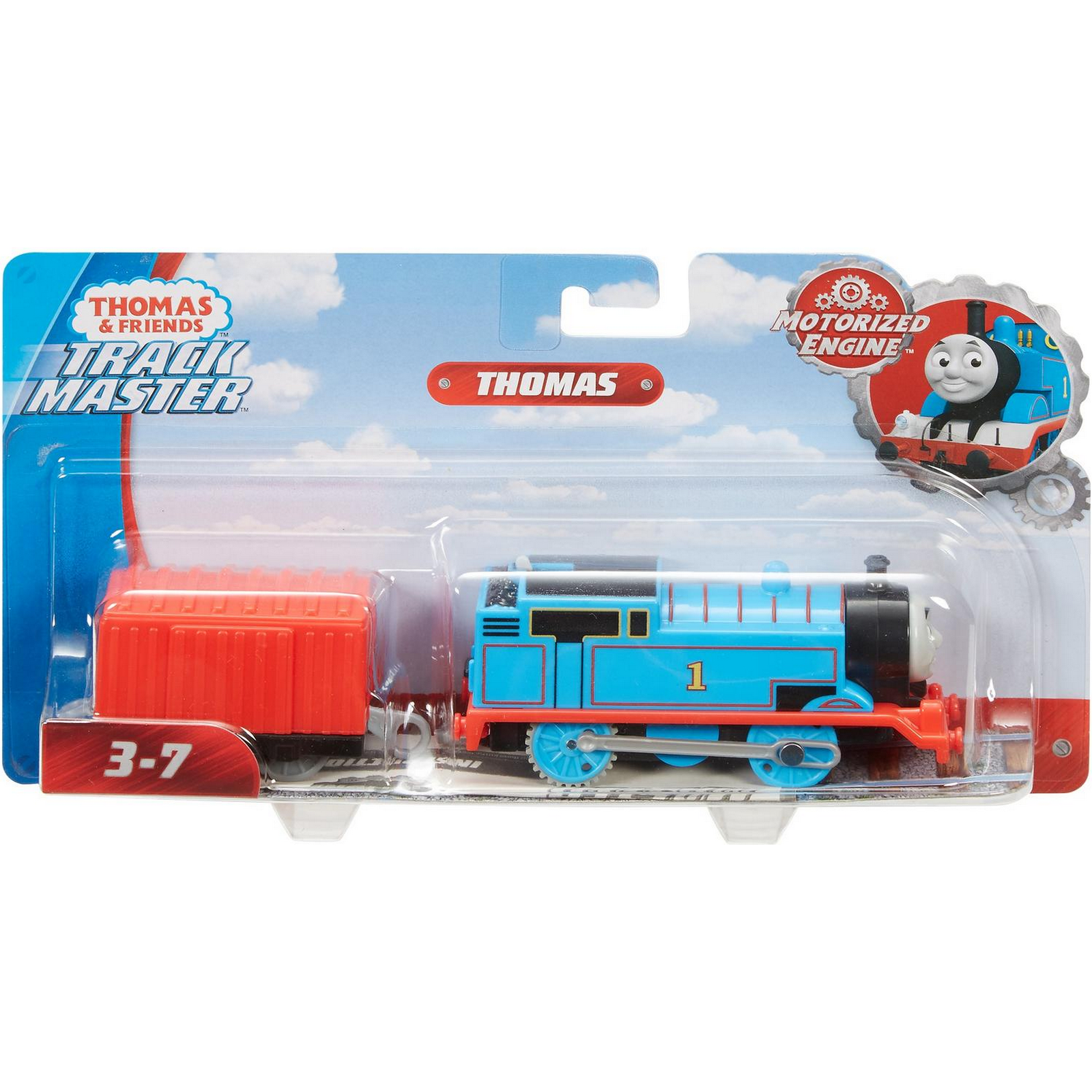 Паровозик Thomas & Friends Железная дорога Герои мультфильмов Томас моторизированный GMK33 - фото 2