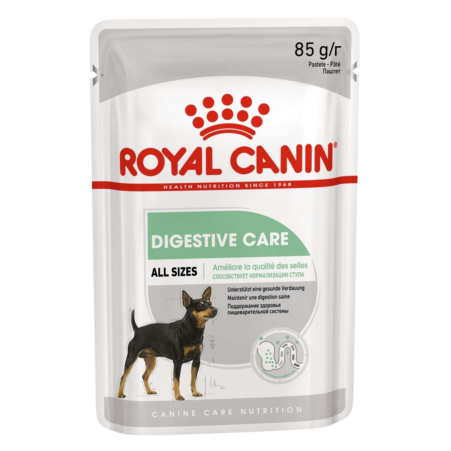 Корм для собак ROYAL CANIN Digestive Care с чувствительным пищеварением пауч 85г - фото 2