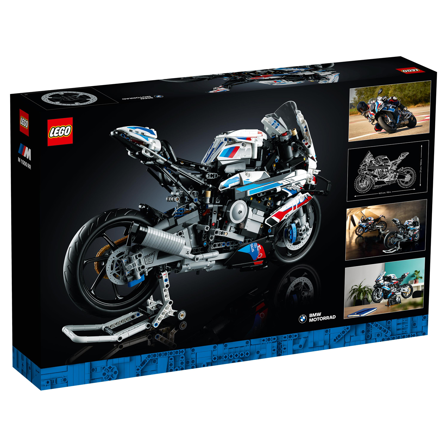 Конструктор детский LEGO Technic Мотоцикл M 1000 RR 42130 - фото 11