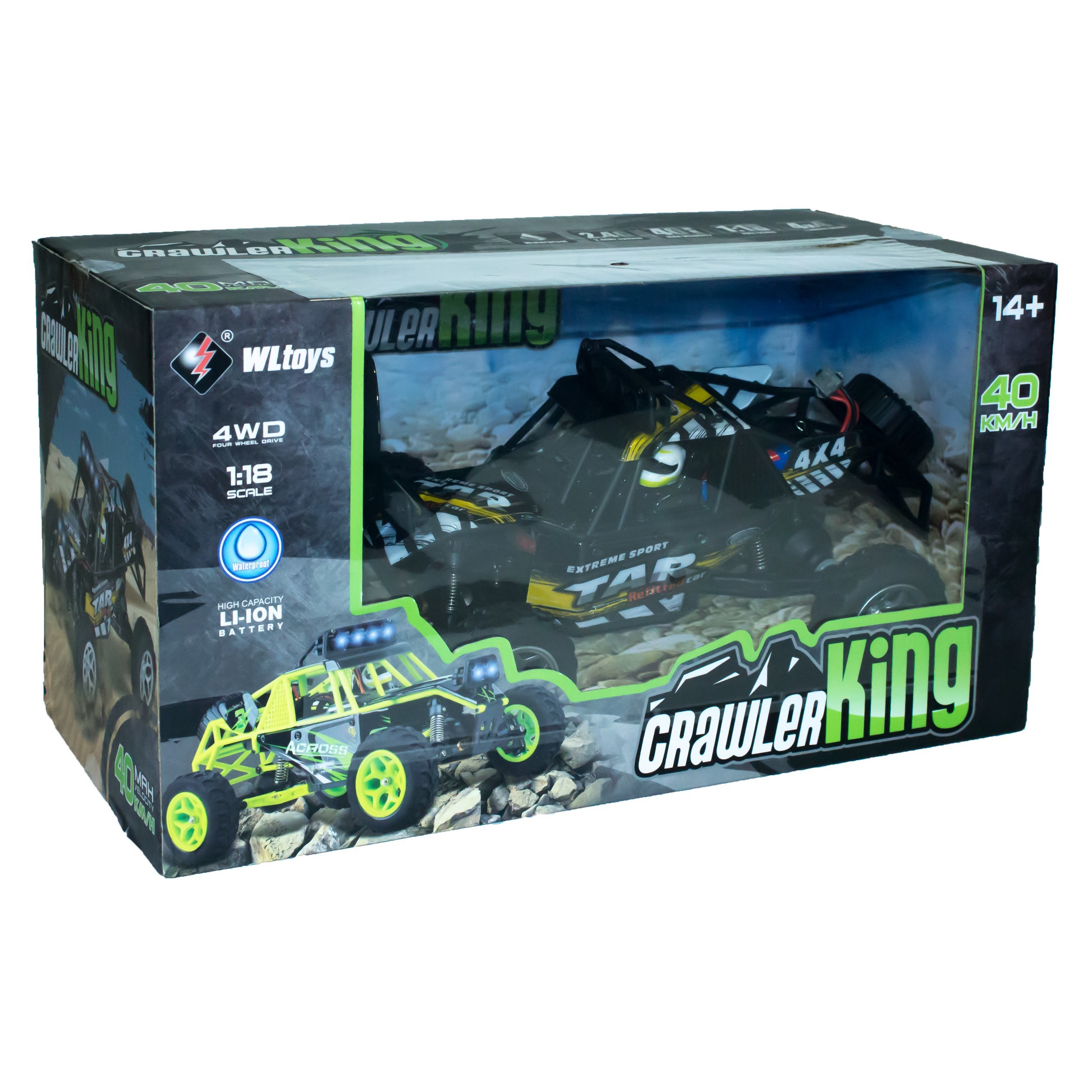 Машина WLToys РУ 1:18 Across Power Багги 4WD электро Черный купить по цене  5999 ₽ в интернет-магазине Детский мир